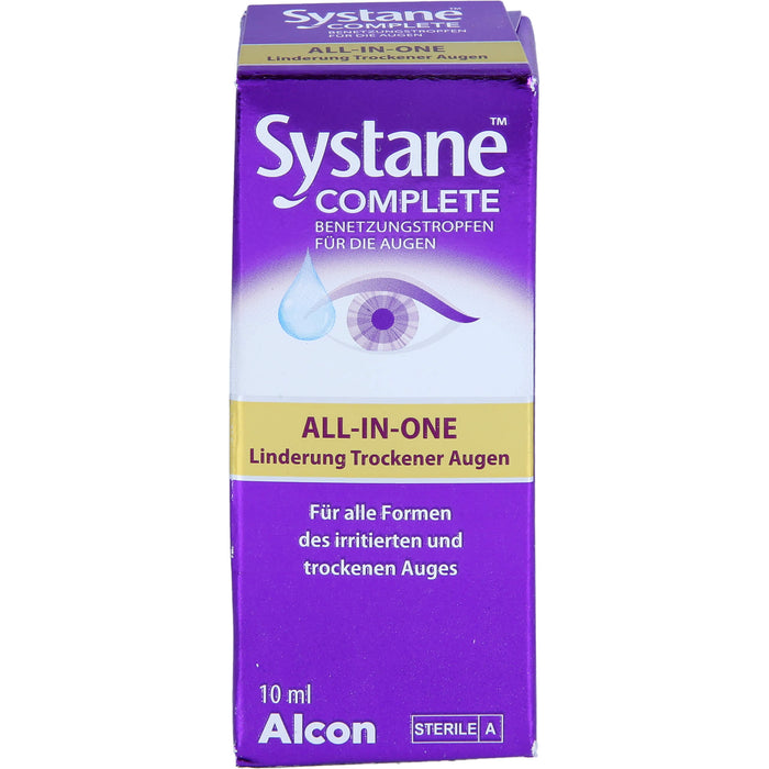 Systane Complete Benetzungstropfen für die Augen, 10 ml Lösung