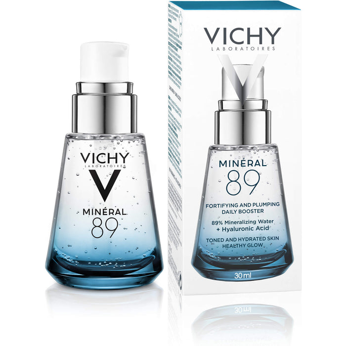 VICHY Minéral 89 Hyaluron-Booster für die Haut, 30 ml Lösung