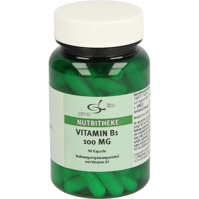 green line Vitamin B1 100 mg, 90 St. Kapseln