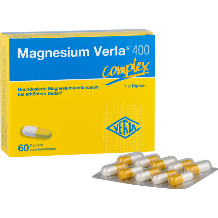 Magnesium Verla 400 complex Kapseln, 60 St. Kapseln