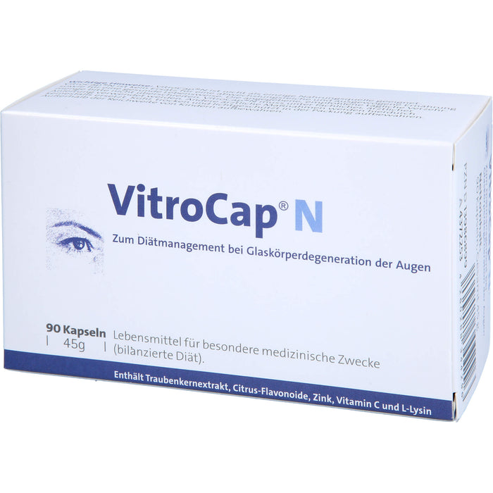 VitroCap N Kapseln bei Glaskörperdegeneration der Augen, 90 St. Kapseln