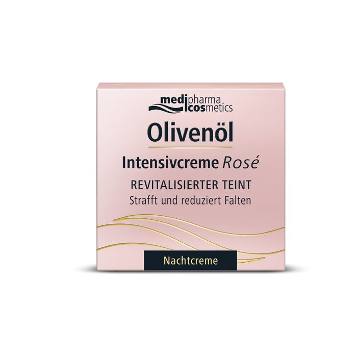 Olivenöl Intensivcreme Rose Nachtcreme, 50 ml Creme
