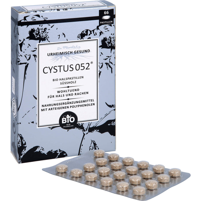 Cystus 052 Bio Halspastillen Süßholz, 32 g PAS