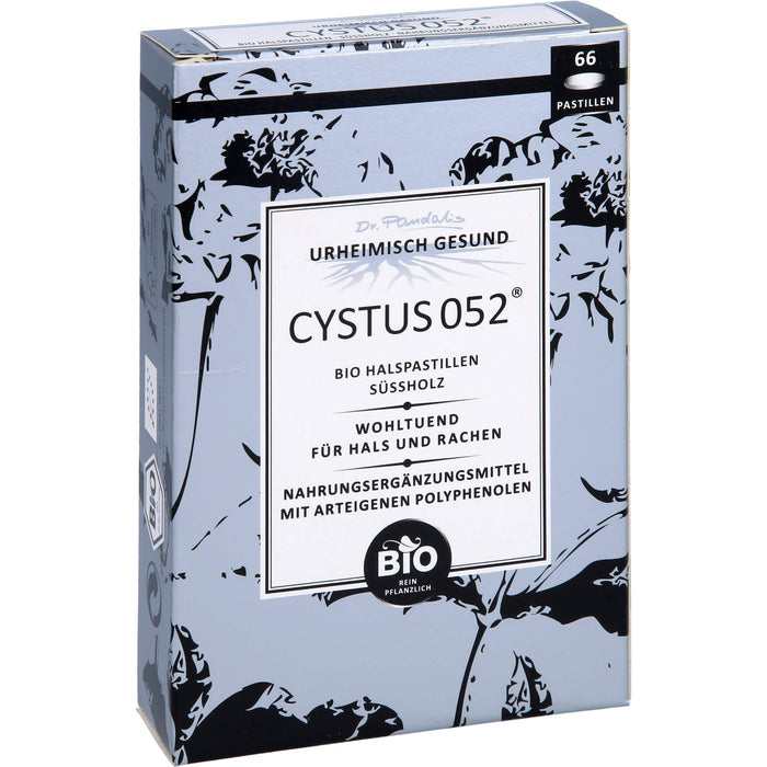 Cystus 052 Bio Halspastillen Süßholz, 32 g PAS