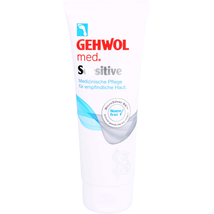 GEHWOL med Sensitive Pflege für empfindliche Haut, 125 ml Creme