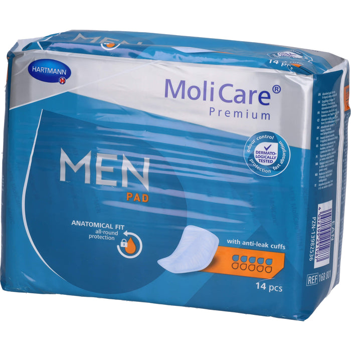MoliCare Premium MEN PAD 5 Tropfen, 12X14 St
