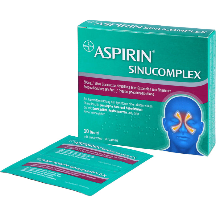 ASPIRIN Sinucomplex Granulat, 10 St. Beutel