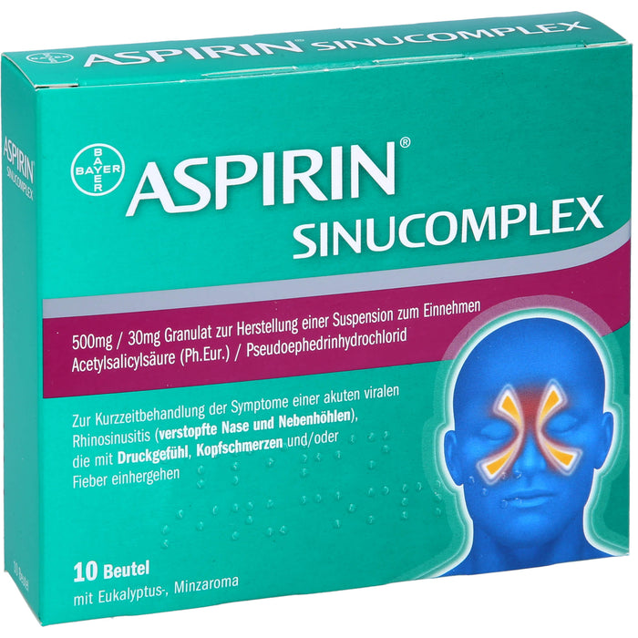 ASPIRIN Sinucomplex Granulat, 10 St. Beutel