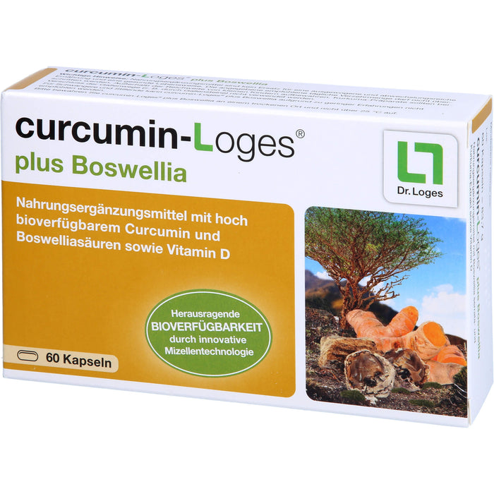 curcumin-Loges plus Boswellia Kapseln, 60 St. Kapseln