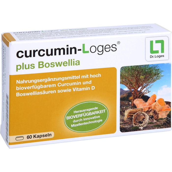 curcumin-Loges plus Boswellia Kapseln, 60 St. Kapseln