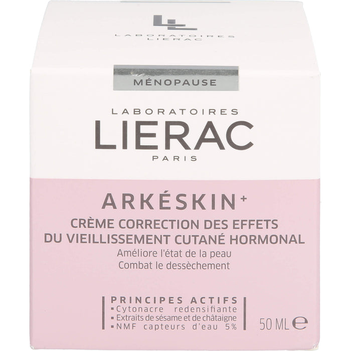 LIERAC Arkeskin Creme N + Lierac schwarze Kosmetiktasche gratis, 50 ml Creme