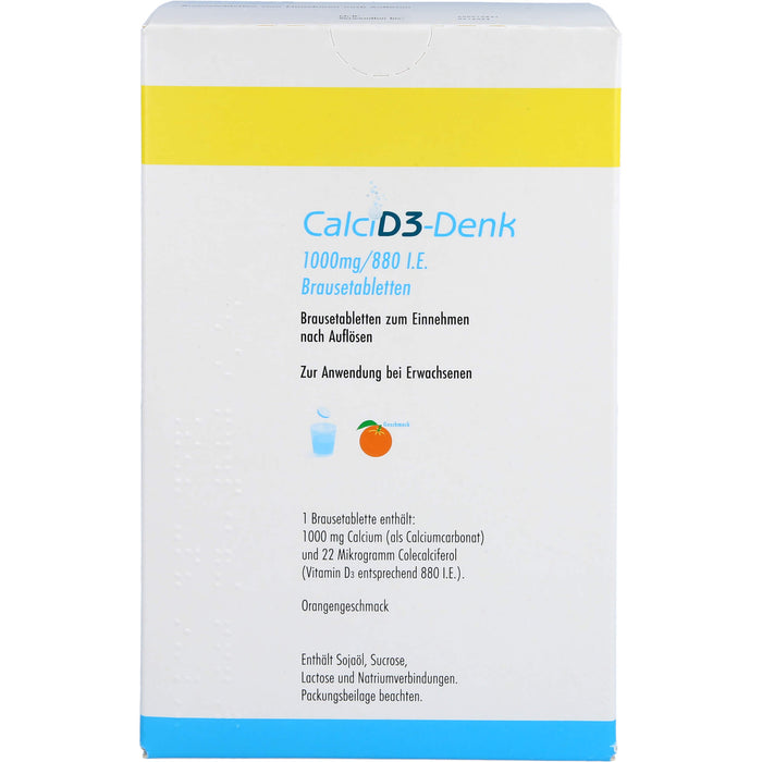Calci D3-Denk 1000 mg / 880 I.E., Brausetabletten, 120 St BTA