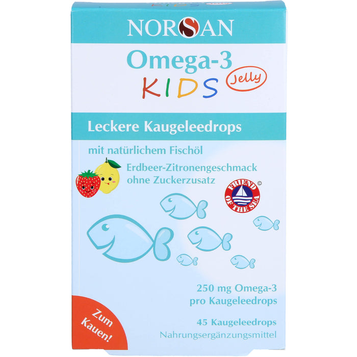 NORSAN Omega-3 Kids Jelly, 45 St DRA