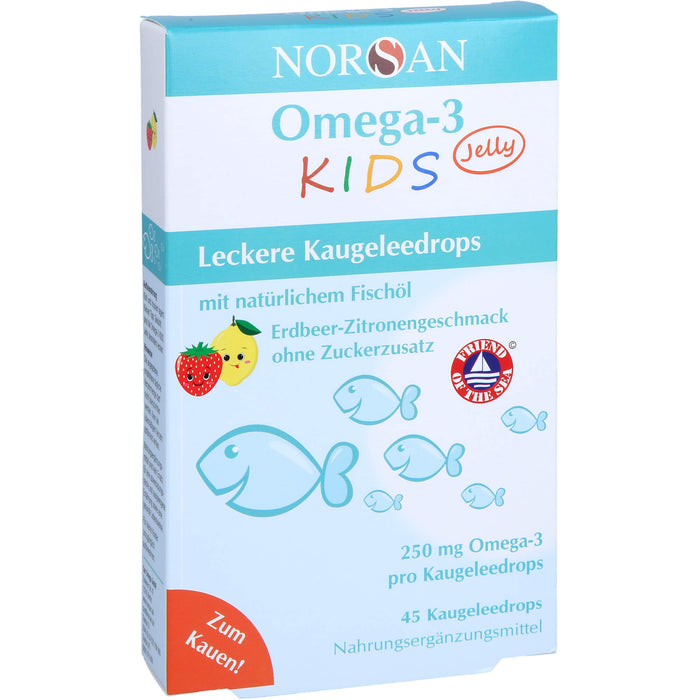 NORSAN Omega-3 Kids Jelly, 45 St DRA