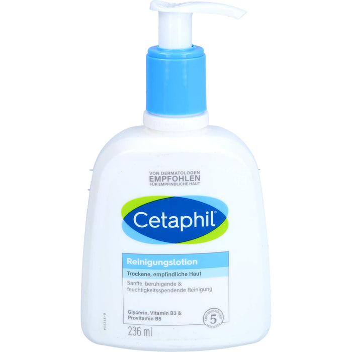 Cetaphil Reinigungslotion für trockene, empfindliche Haut, 236 ml Lotion