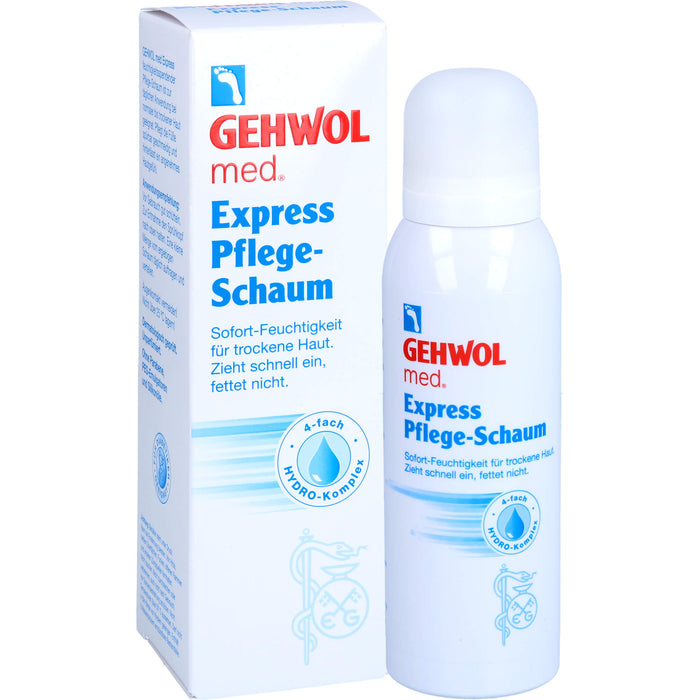 GEHWOL med Express Pflege-Schaum, 125 ml Schaum