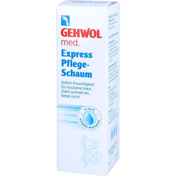 GEHWOL med Express Pflege-Schaum, 125 ml Schaum