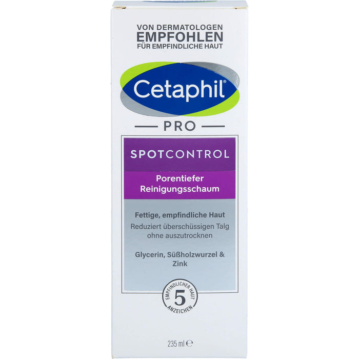 Cetaphil Pro SpotControl porentiefer Reinigungsschaum, 235 ml Schaum