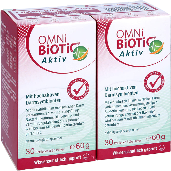 OMNi-BiOTiC aktiv, 2X60 g PUL