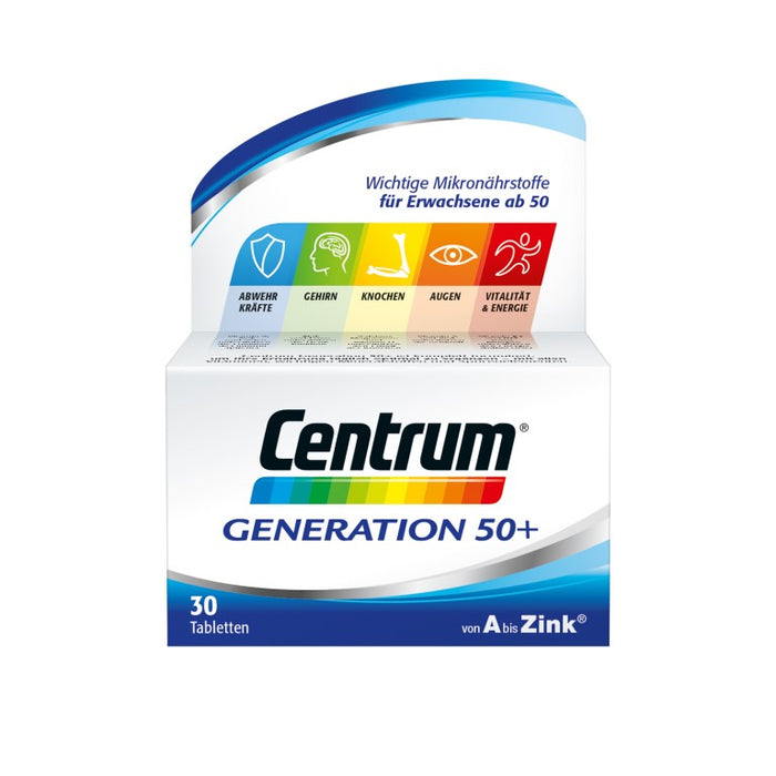Centrum Generation 50+ Tabletten, 30 St. Tabletten