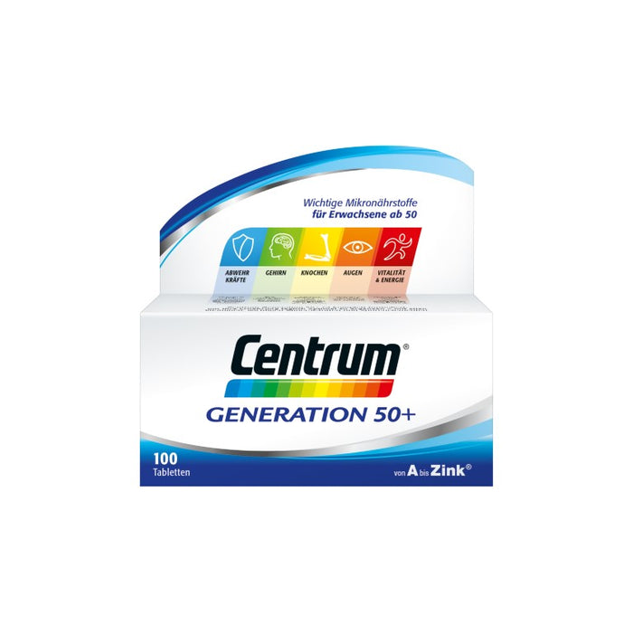 Centrum Generation 50+ Tabletten, 100 St. Tabletten