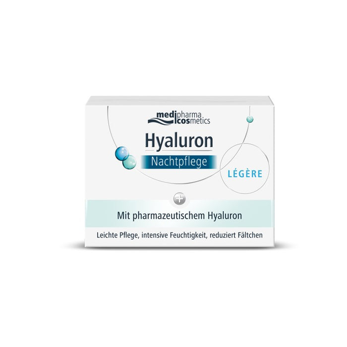 Hyaluron Nachtpflege LEGERE im Tiegel, 50 ml CRE