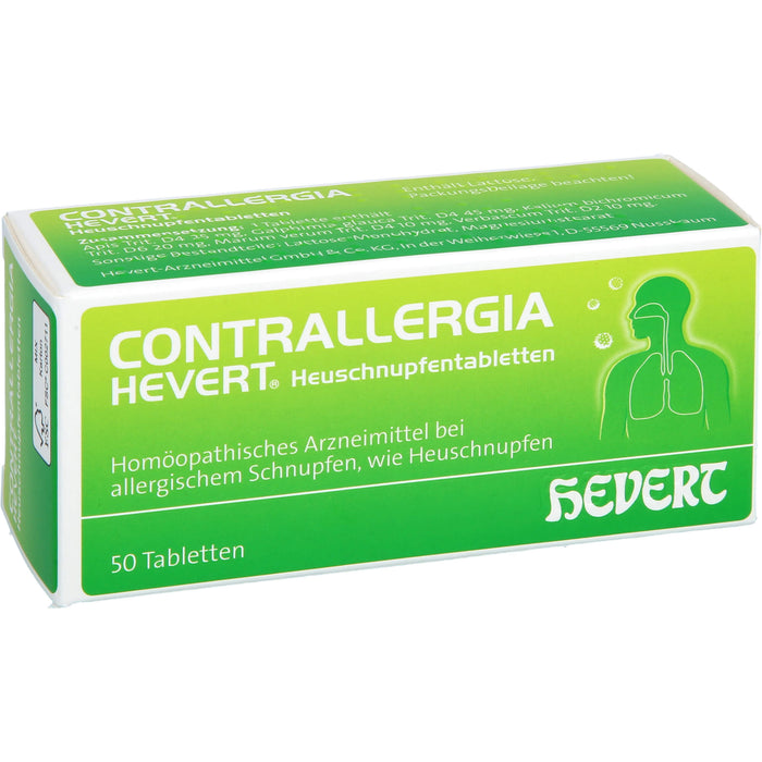 Contrallergia Hevert Heuschnupfentabletten, 50 St. Tabletten