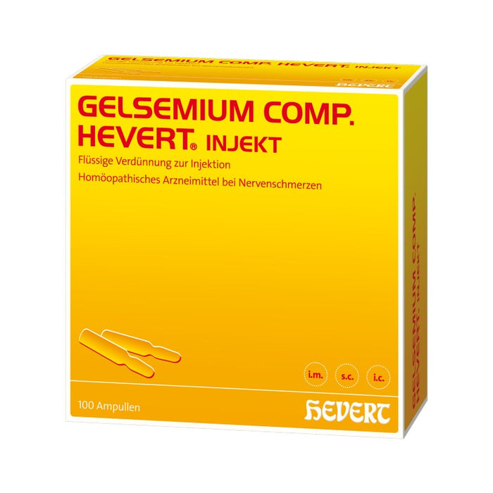 Gelsemium comp. Hevert injekt Ampullen, 100 St. Ampullen