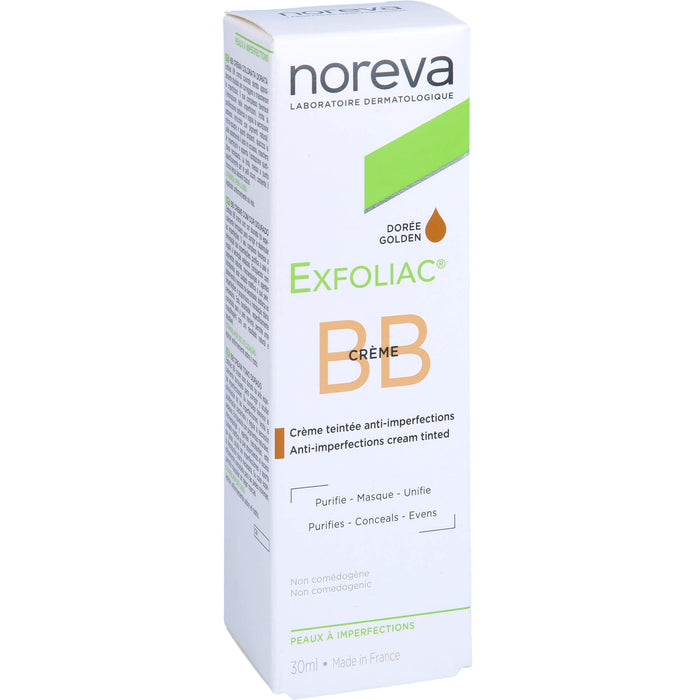 Noreva exfoliac getönte BB-Creme dunkel, 30 ml Creme