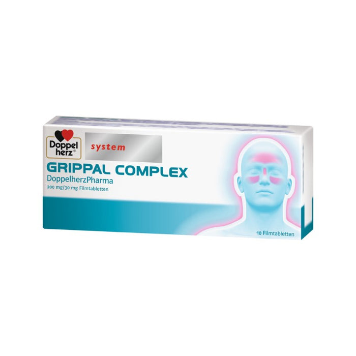 Doppelherz System Grippal Complex Filmtabletten, 10 St. Tabletten