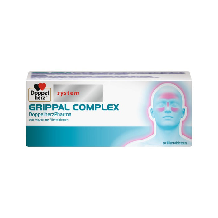 Doppelherz system Grippal Complex Tabletten, 20 St. Tabletten