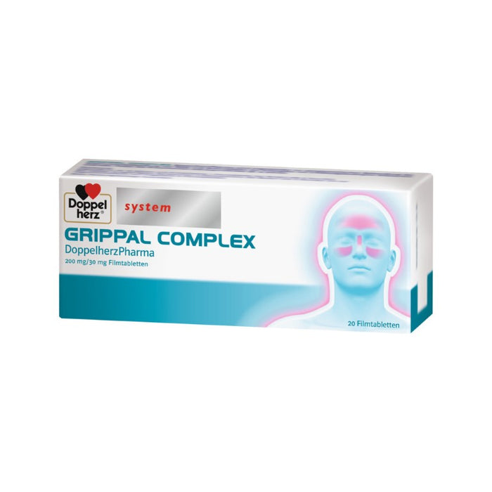 Doppelherz system Grippal Complex Tabletten, 20 St. Tabletten
