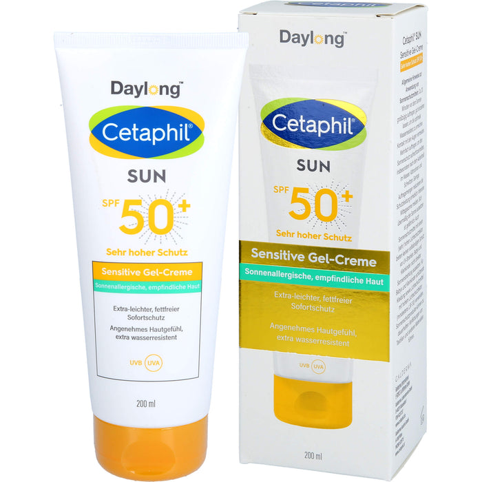 Cetaphil sun Daylong 50+ sensitive Gel-Creme, 200 ml Gel