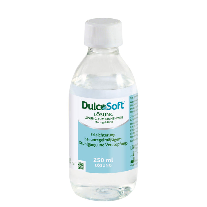 DulcoSoft Lösung weicht harten Stuhl auf, 250 ml Lösung