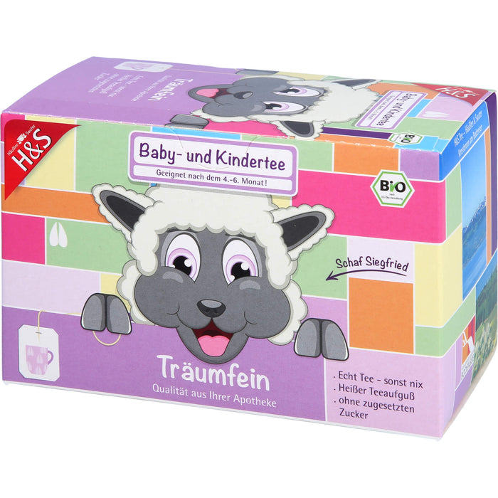 H&S Träumfein Baby- und Kindertee, 24 g Filterbeutel