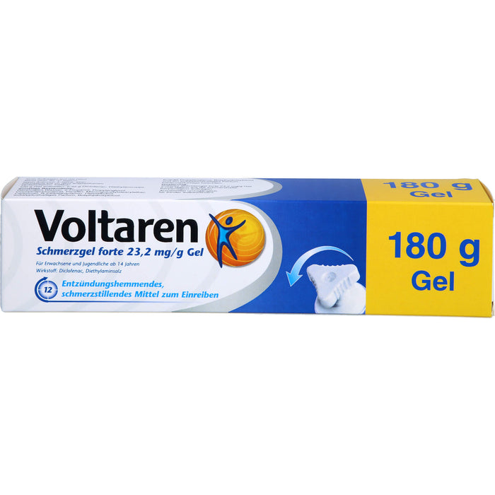 Voltaren Schmerzgel forte 23,2mg/g Emra entzündungshemmend und schmerzstillend, 180 g Gel