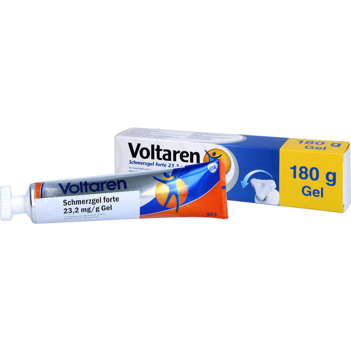 Voltaren Schmerzgel forte 23,2mg/g Emra entzündungshemmend und schmerzstillend, 180 g Gel