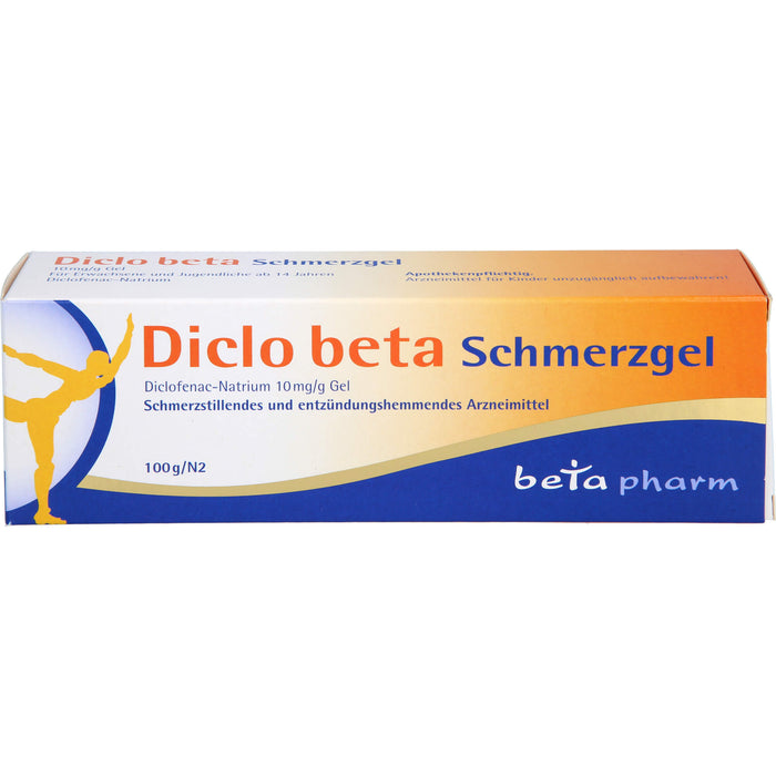 Diclo beta Schmerzgel, 100 g Gel
