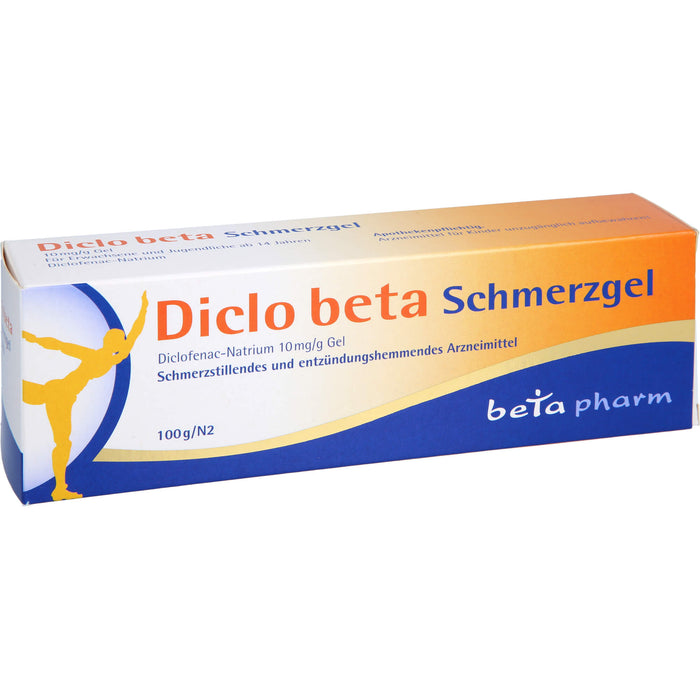 Diclo beta Schmerzgel, 100 g Gel