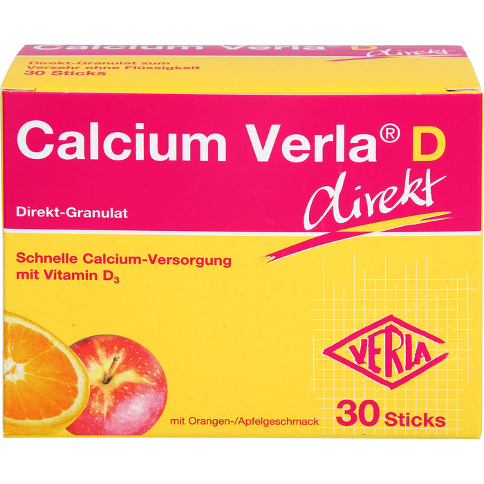 Calcium Verla D direkt Granulat, 30 St. Beutel