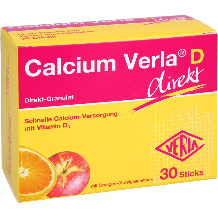 Calcium Verla D direkt Granulat, 30 St. Beutel