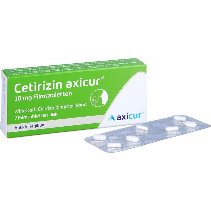 Cetirizin Axicur 10mg, 7 St FTA