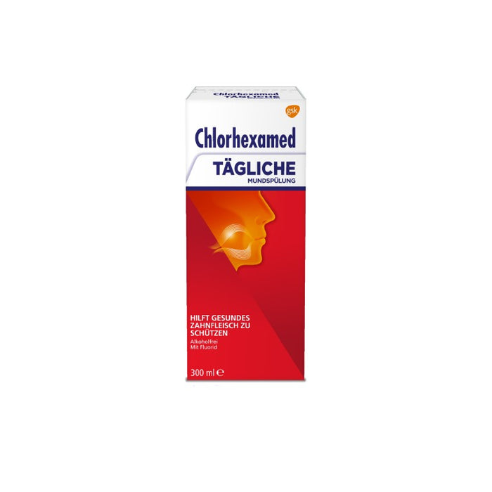 Chlorhexamed tägliche Mundspülung alkoholfrei, 300 ml Lösung