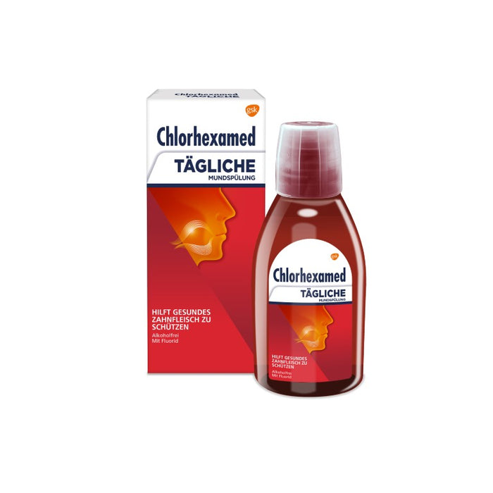Chlorhexamed tägliche Mundspülung alkoholfrei, 300 ml Lösung