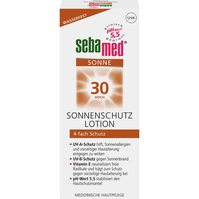 sebamed Sonnenschutz Lotion LSF 30, 150 ml LOT