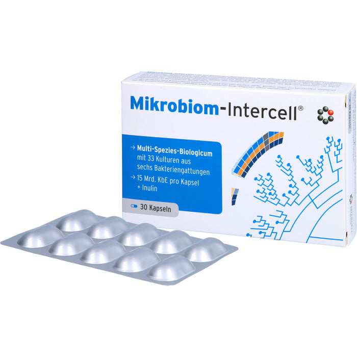 Mikrobiom-Intercell Kapseln, 30 St. Kapseln