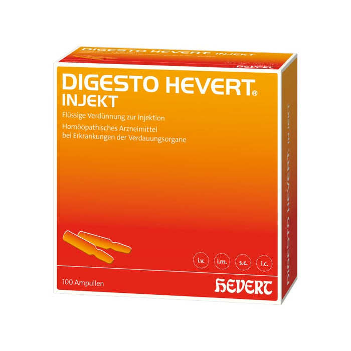 Digesto Hevert injekt, 100 St. Ampullen