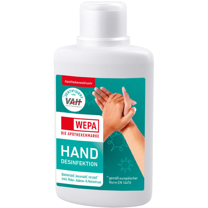 WEPA Handdesinfektion 1000 ml, 75 ml LOE