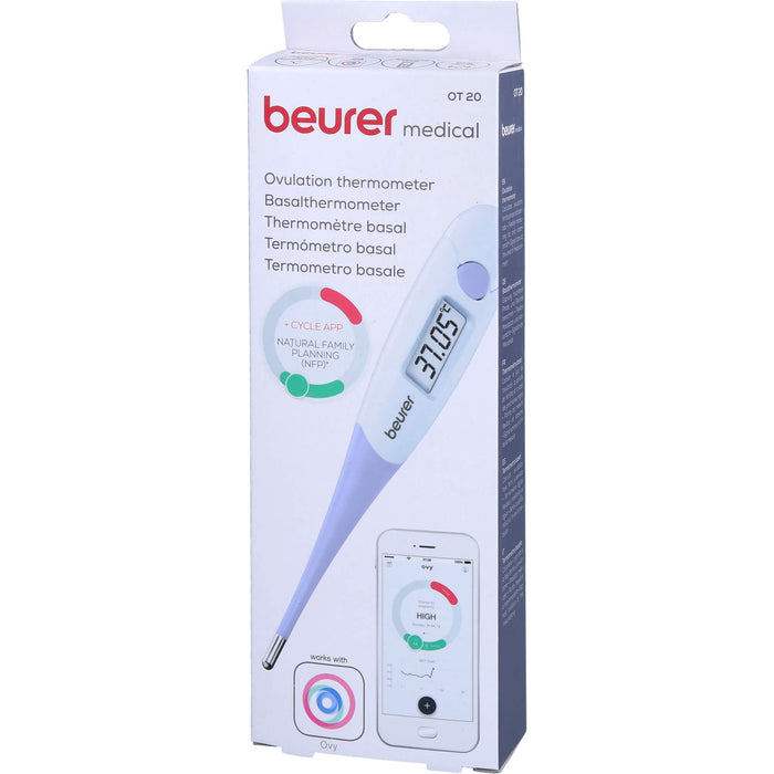 Beurer OT20 Basalthermometer+Zyklus-App Ovy, 1 St