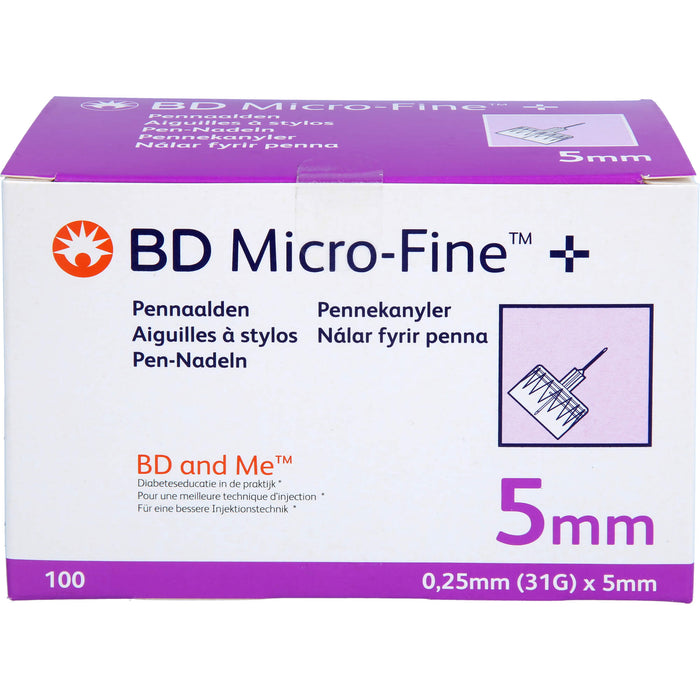 Bd Micro Fine+ 0.25x5mm, 100 St KAN